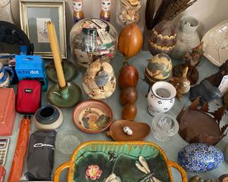 Assorted Porcelain and Home Decor Items