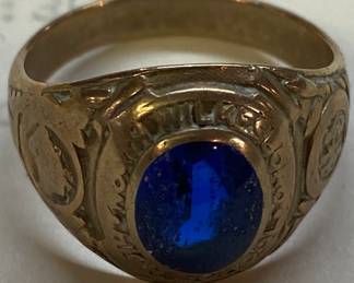 10K Gold North Wilkesboro High School Ring