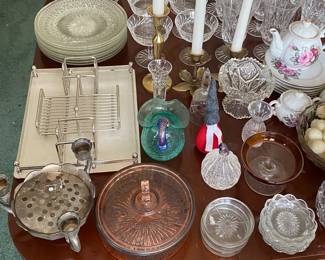 Assorted Glassware and China