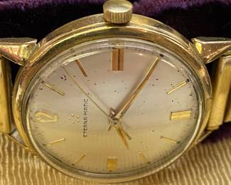 Eterna-Matic Men's Watch (Running/Does Have Engraving on Back)