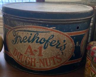 Freihofers A-1 Dough-Nuts Tin
