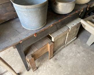 Primitive Farm Table