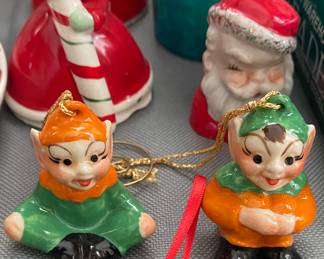 Vintage Elf/Pixie Ornaments