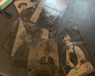 Old Tintype Photographs
