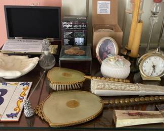 Vintage Hand Mirrors and Fans