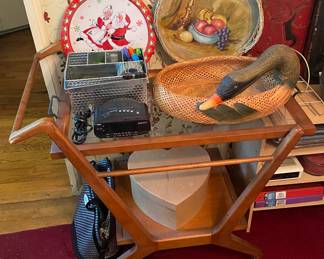 Mid-century Serving Cart