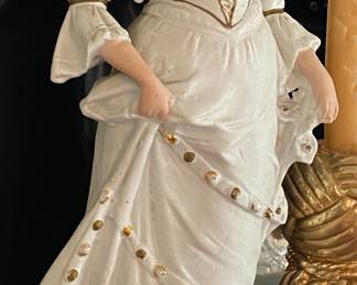 Large Bisque Figurine