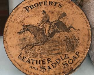 Propert's Leather and Saddle Soap Container