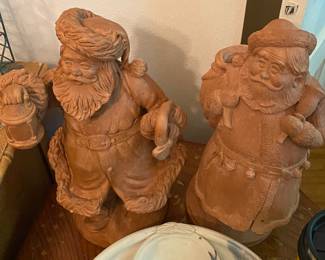 Large Santa Figurines