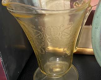 Depression Glass Pitcher