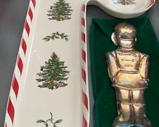 Spode Candy Cane Tray