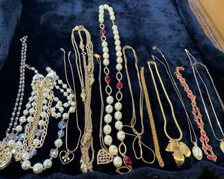 Assorted Costume Jewelry Necklaces