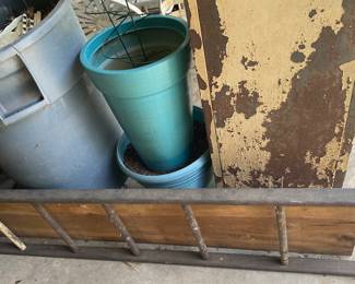 Old Wooden Ladder/Planters