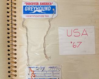 1967 Travel Scrapbook