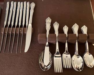 Stainless Rogers Flatware Set
