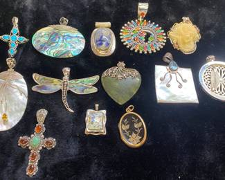 Sterling Crosses and Pendants