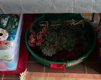 Holiday Ribbon and Bags