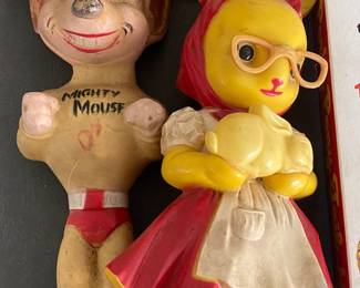 Mighty Mouse and Knickerbocker Rabbit Bank