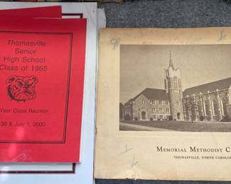 Thomasville, N.C. Paper Ephemera