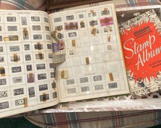 Partial Stamp Albums