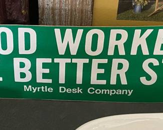 Myrtle Desk Bumper Sticker
