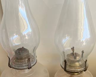 Vintage Oil Lamps 
