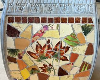 Patio Mosaic Table/Stool