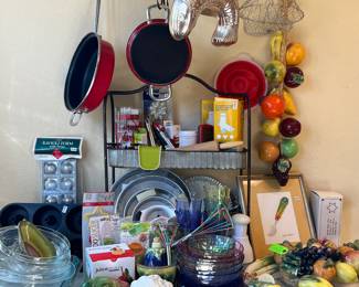 Wall Mount Pot Rack, Kitchenwares