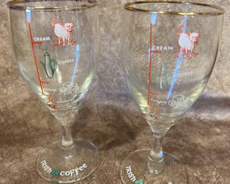 Irish coffee glasses