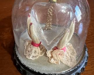 Vintage "Forever Yours" BABS Creation Heart In Your Hands perfume bottle