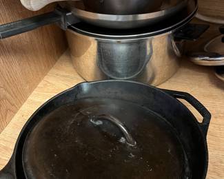 Cookware including Lodge cast iron
