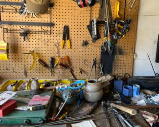 Lots of tools and hardware