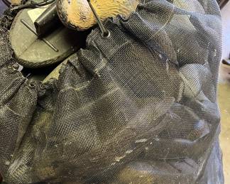 Bag of duck decoys