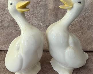 Porcelain ducks