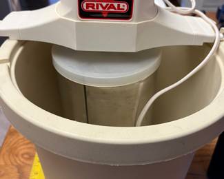 Rival ice cream maker