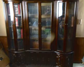 Large bookcase/china cabinet