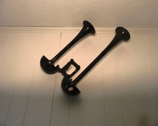 Vintage old truck horn.