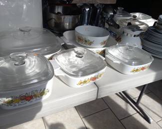 Pyrex..CorningWare..etc