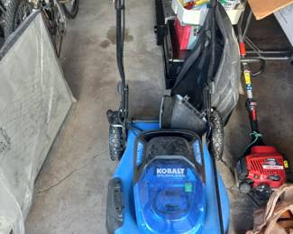 KOBALT BATTERY LAWNMOWER
