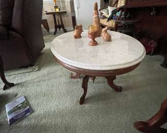 Marble Top Table