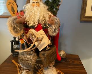 9. Lynn Haney Holiday Tracker Santa