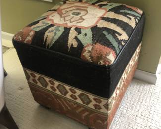 Tapestry Ottoman