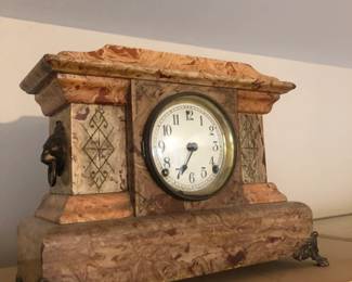 Marble Mantle Clock 