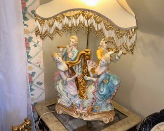 Capodimonte lamps