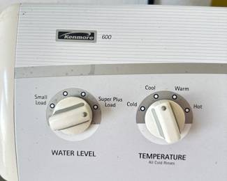Kenmore washer and dryer