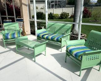 Beautiful, vintage, outdoor patio furniture