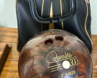 Vintage bowling ball