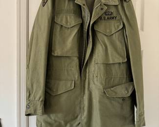 U.S. Army Field Jacket 82nd Airborne Men's Vintage M-65 