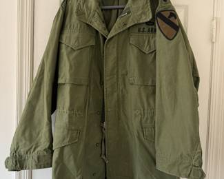 1960's Vietnam US Army M-65 Field Coat
