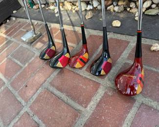 Vintage Sam Snead Golf Clubs 